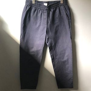 J. Crew Linen-Blend Cropped Pants